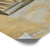 GRIS - Huizen in Parijs Poster (Hoek)