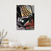 Gris - Kaarten voor kappen en afspelen Poster (Keuken)