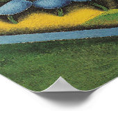 Gris - Landschap en huizen bij Ceret Poster (Hoek)