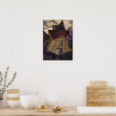 Gris - landschap in Beaulieu Poster (Keuken)
