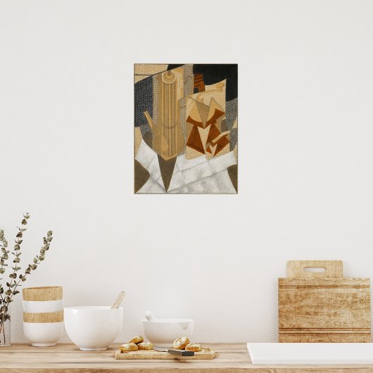 Gris - Le Moulin Een Café Poster (Keuken)