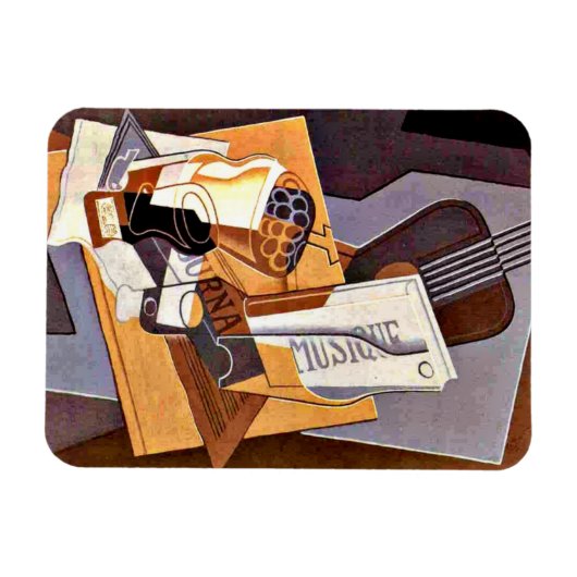 Gris - Muziekboek Magneet (Horizontaal)