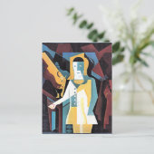 Gris - Pierrot, Briefkaart (Staand voorkant)