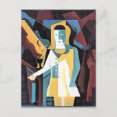 Gris - Pierrot, Briefkaart (Voorkant)