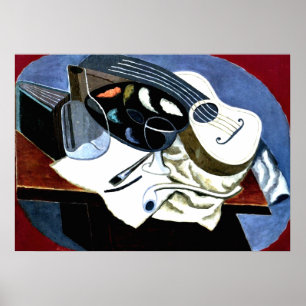 Gris - schildertafel; Juan Gris schilderij Poster
