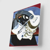 Gris - schildertafel; schilderij Juan Gris Vierkante Klok (Hoek)