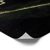 Gris - Seltzer fles en glas Poster (Hoek)