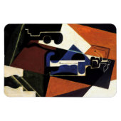 Gris - Seltzer flesje en glas, Cubisme Magneet (Horizontaal)