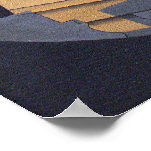 GRIS - Speelkaarten en Sifon 1916 Poster (Hoek)