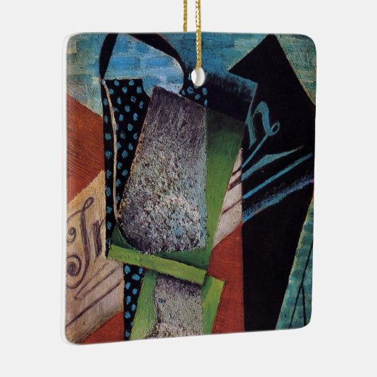 Gris - Stilleven gewijd aan Andre Salmon Keramisch Ornament (Rechts)