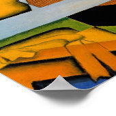 Gris - Stilleven met gitaar Poster (Hoek)