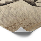 GRIS - Studeren voor Man in een café Poster (Hoek)