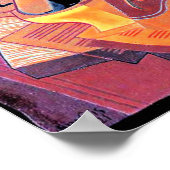 Gris - Uitzicht over de hele baai Poster (Hoek)