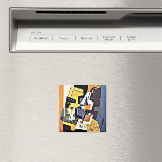 Gris - Viool en Glas Magneet (Insitu (Vaatwasser))