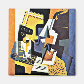 Gris - Viool en Glas Magneet (Voorkant)