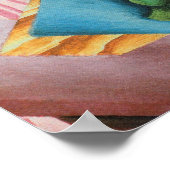 GRIS - Viool en glas Poster (Hoek)