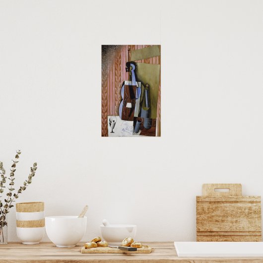 Gris - Viool Poster (Keuken)