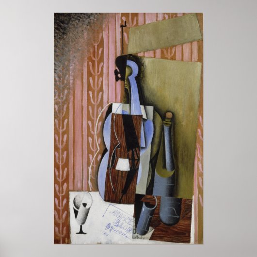 Gris - Viool Poster (Voorkant)