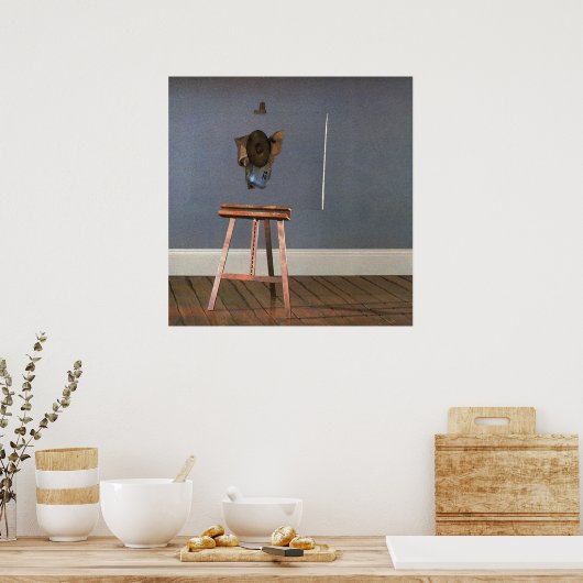 Grisaille Poster (Keuken)