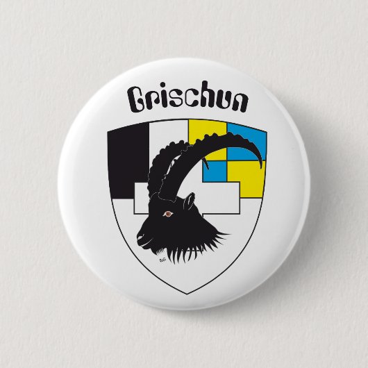 Grischun Svizra Button (Voorkant)