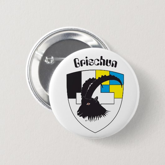 Grischun Svizra Button (Voorkant /achterkant)