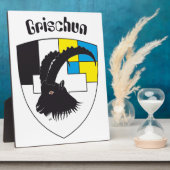 Grischun Svizra Fotoplatte Fotoplaat (Zijkant)