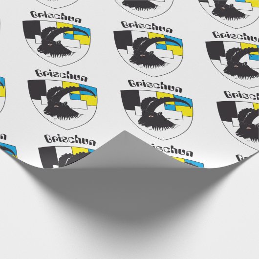 Grischun Svizra Geschenkpapier Cadeaupapier (Hoek)