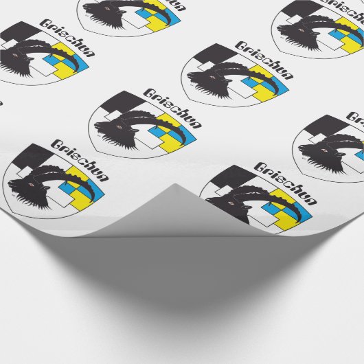 Grischun Svizra Geschenkpapier Cadeaupapier (Hoek)