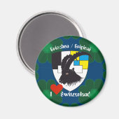 Grischun Svizra Magnet (Voorkant / Achterkant)