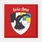 Grischun Svizra Magnet (Voorkant)