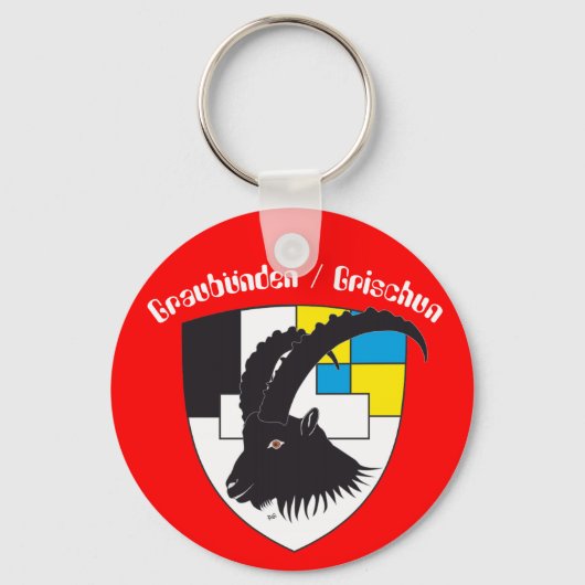 Grischun Svizra Schlüsselanhänger Sleutelhanger (Voorkant)