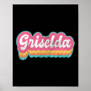 Griselda Voornaam Meisje  jaren 70 jaren 80 Person Poster