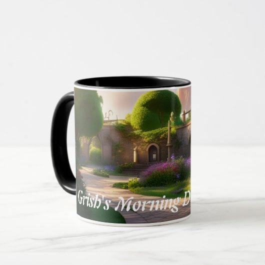 Grish's paardenbloem thee mok (Voorkant links)