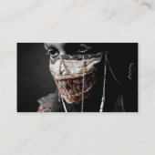 Grisly Retrospection Visitekaartje (Achterkant)