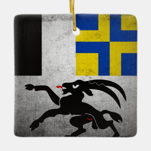 Grisons Keramisch Ornament (Voorkant)