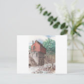 Grist Mill Briefkaart (Staand voorkant)