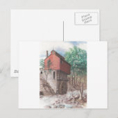 Grist Mill Briefkaart (Voorkant / Achterkant)