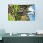 Grist Mill in het Zwarte Woud Spandoek (Beurs)