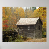 Grist Mill Smoky Mountains Poster (Voorkant)