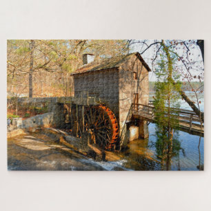 Grist Mill Stone Mountain, Georgia Legpuzzel