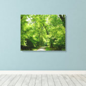 Grist Mill Trail I Canvas Afdruk (Insitu (Houten vloer))