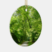 Grist Mill Trail I Keramisch Ornament (Rechts)