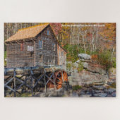 Grist Mill Virginia Jigzaag Puzzle Legpuzzel (Horizontaal)