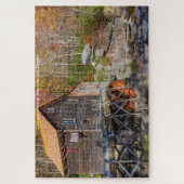 Grist Mill Virginia, kerstcadeautjes Legpuzzel (Verticaal)