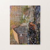 Grist Mill Virginia. Legpuzzel (Verticaal)