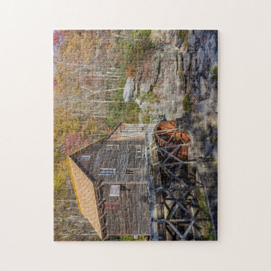 Grist Mill Virginia. Legpuzzel (Verticaal)
