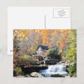 Grist Mills Herfsten Briefkaart (Voorkant / Achterkant)