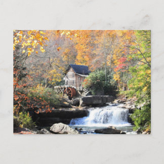 Grist Mills Herfsten Briefkaart