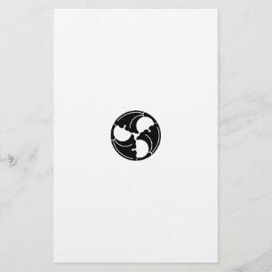 Gristische kieuwbladeren briefpapier