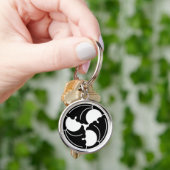 Gristische kieuwbladeren sleutelhanger (Hand)